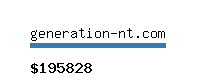 generation-nt.com Website value calculator