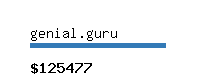 genial.guru Website value calculator