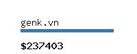 genk.vn Website value calculator
