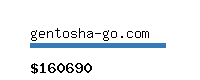 gentosha-go.com Website value calculator