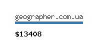 geographer.com.ua Website value calculator