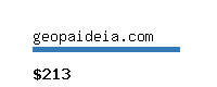 geopaideia.com Website value calculator