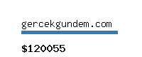 gercekgundem.com Website value calculator