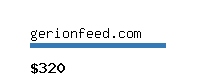 gerionfeed.com Website value calculator