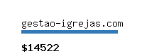 gestao-igrejas.com Website value calculator