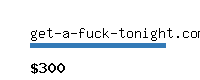 get-a-fuck-tonight.com Website value calculator