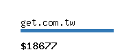 get.com.tw Website value calculator