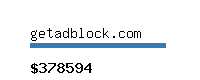 getadblock.com Website value calculator