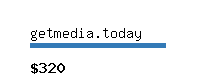 getmedia.today Website value calculator