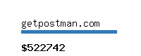 getpostman.com Website value calculator