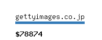 gettyimages.co.jp Website value calculator