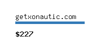 getxonautic.com Website value calculator