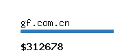 gf.com.cn Website value calculator