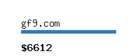 gf9.com Website value calculator