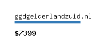 ggdgelderlandzuid.nl Website value calculator