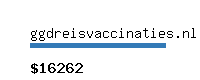 ggdreisvaccinaties.nl Website value calculator