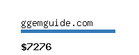 ggemguide.com Website value calculator