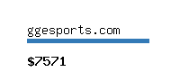 ggesports.com Website value calculator