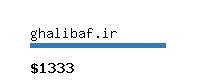 ghalibaf.ir Website value calculator