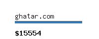 ghatar.com Website value calculator