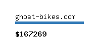 ghost-bikes.com Website value calculator