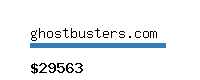 ghostbusters.com Website value calculator