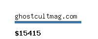 ghostcultmag.com Website value calculator