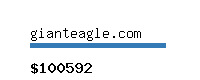 gianteagle.com Website value calculator