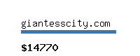 giantesscity.com Website value calculator