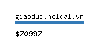 giaoducthoidai.vn Website value calculator