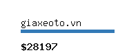 giaxeoto.vn Website value calculator