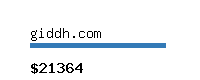 giddh.com Website value calculator