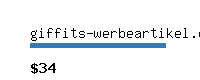 giffits-werbeartikel.ch Website value calculator