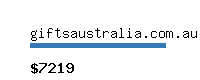 giftsaustralia.com.au Website value calculator