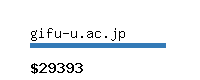 gifu-u.ac.jp Website value calculator