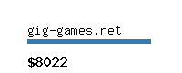 gig-games.net Website value calculator