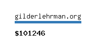 gilderlehrman.org Website value calculator