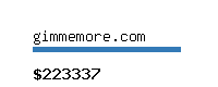 gimmemore.com Website value calculator