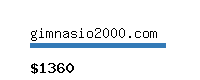 gimnasio2000.com Website value calculator