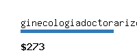 ginecologiadoctorarizo.com Website value calculator