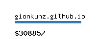 gionkunz.github.io Website value calculator