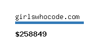 girlswhocode.com Website value calculator