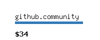 github.community Website value calculator