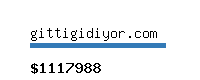 gittigidiyor.com Website value calculator