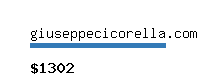 giuseppecicorella.com Website value calculator