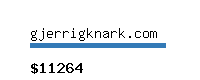 gjerrigknark.com Website value calculator