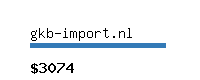 gkb-import.nl Website value calculator