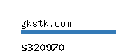 gkstk.com Website value calculator