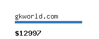 gkworld.com Website value calculator