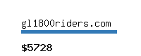 gl1800riders.com Website value calculator